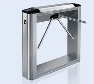 Stainless Steel Box Tripod Turnstile With Card Reader