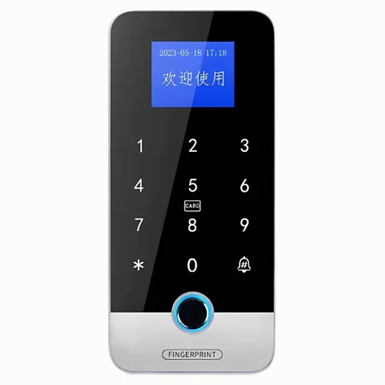 Outdoor Waterproof Fingerprint Access Control System All-in-One Smart Electronic Password Card Swipe