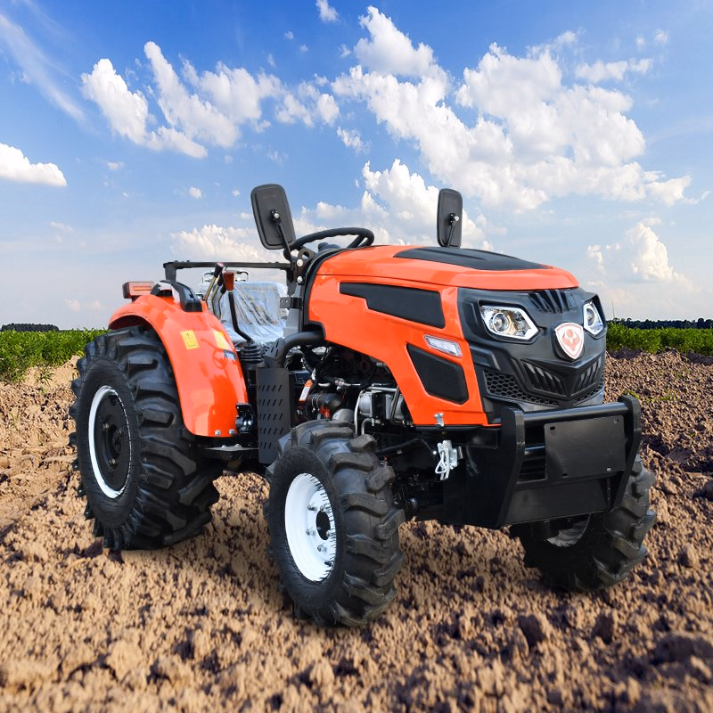 Agricultural 4WD Mini 4X4 50HP Compact Farm Mini Tractor
