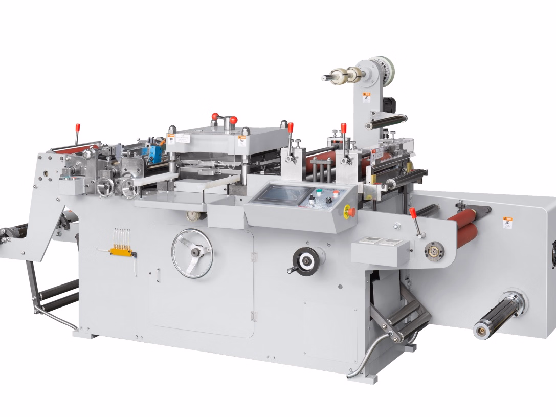 Advanced Durable Die Cutter for Silk Screen Label with Waste Removal and Rewinding System