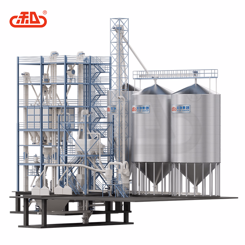 10 Tph Poultry Feed Plant Automated Animal Feed Manufacturing System