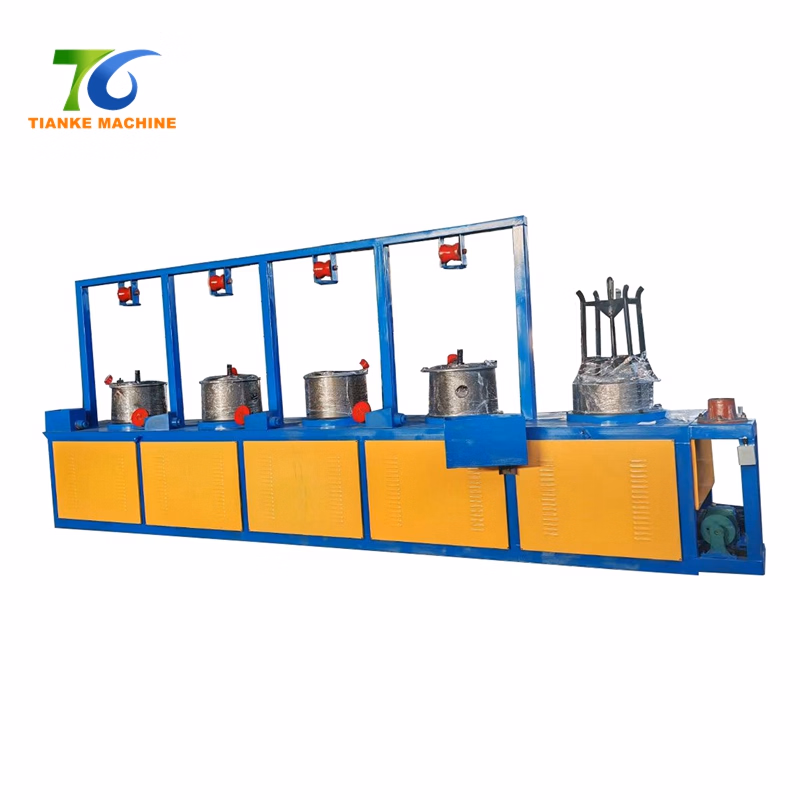 Pulley Type Wheel Type Steel Wire Drawing Machine in High Speed