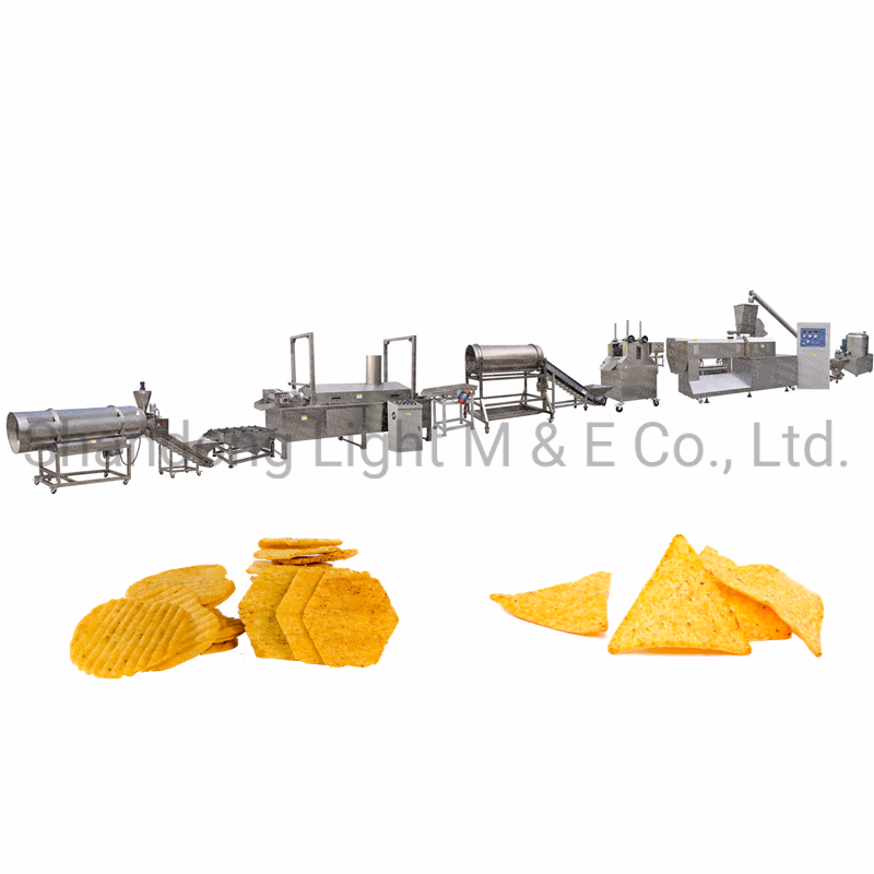 Industrial Doritos Corn Chip Machine Snacks Extruder Machine