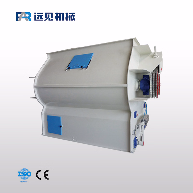 Double Shaft Blending Mixing Machine for Shrimp Feed Plant