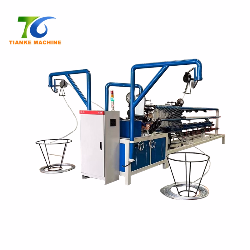PVC Coated Chain Link Fence Machine Supplier Chain Link Net Weaving Machine