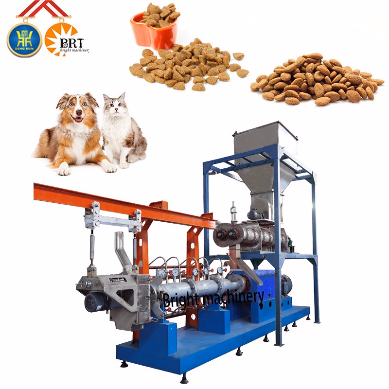ISO Certificate Dog Food Production Equipment Line Supplier Hot Selling Cat Feed Pellet Making Machine