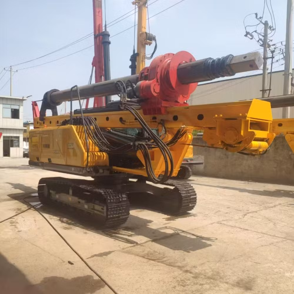 30m 20m 15m 10m Crawler Track Mounted Deep Borehole Water Well Drilling Rig