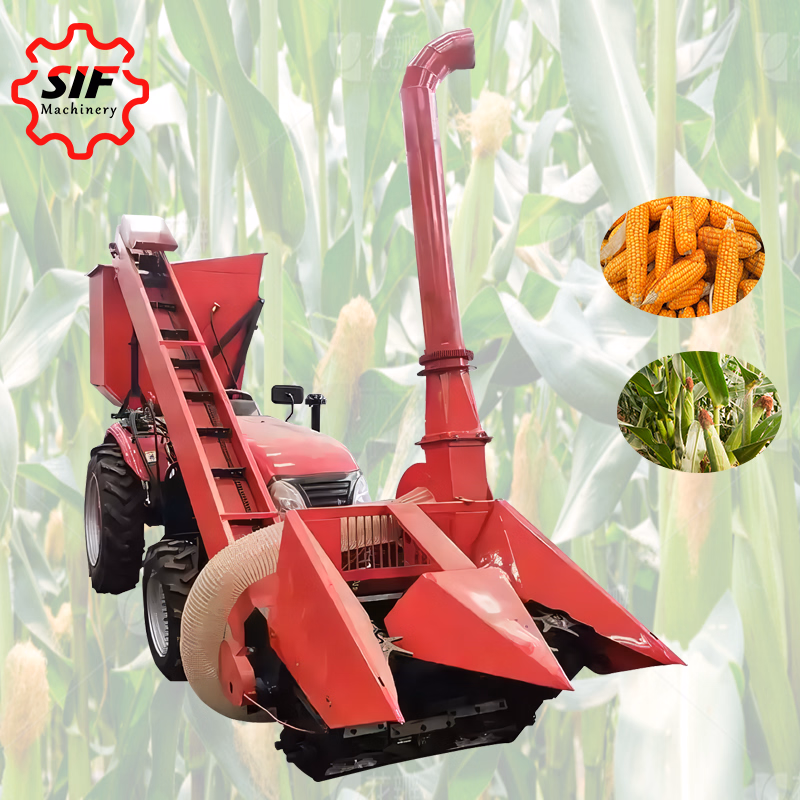 Africa Farm Machinery 2/3 Rows Backpack Combined Maize Harvesting Machine Corn Harvester