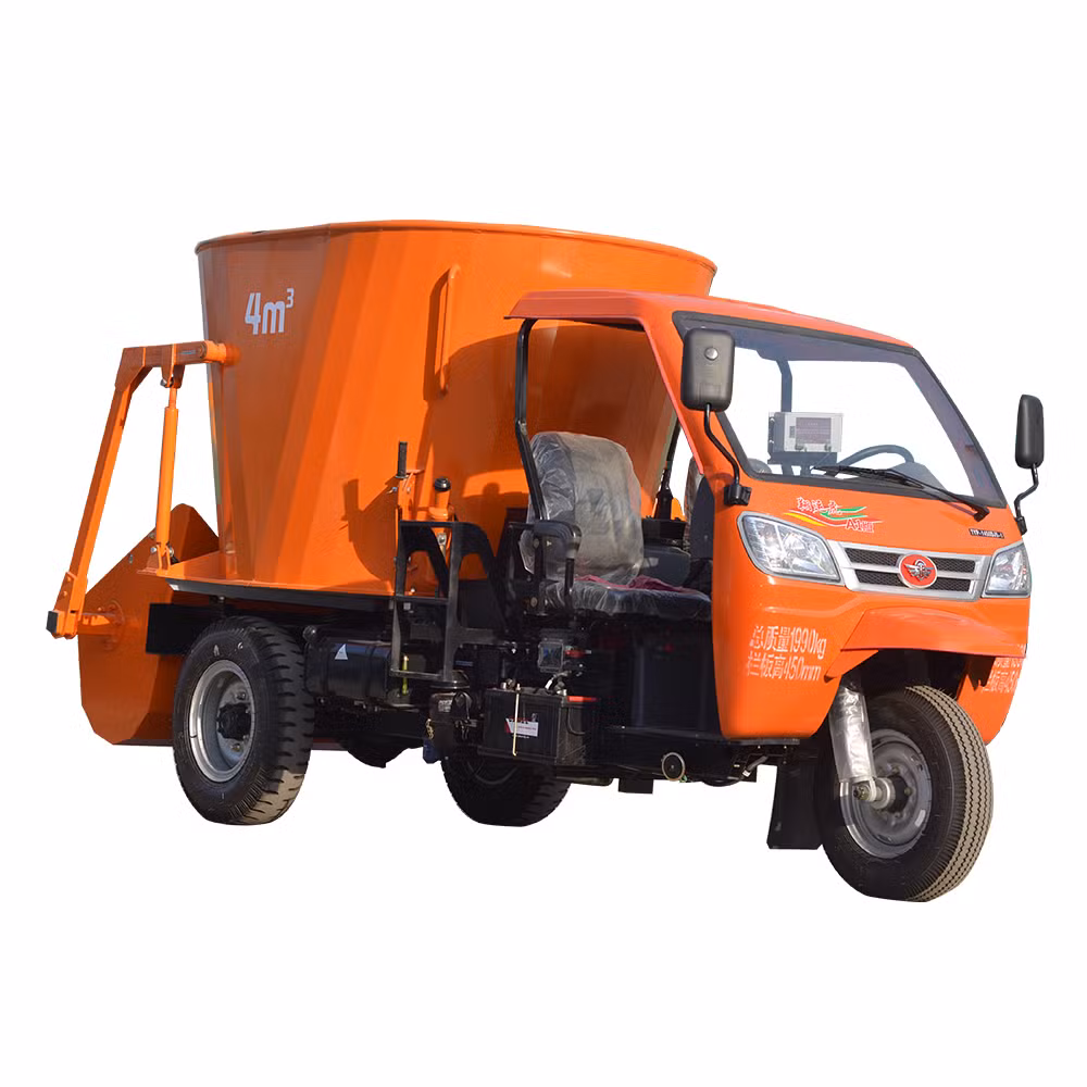 High-Efficiency Self-Propelled Mixer Is a Professional Device That Integrates Autonomous Movement, Precise Material Handling, Efficient Cutting, Uniform Mixing