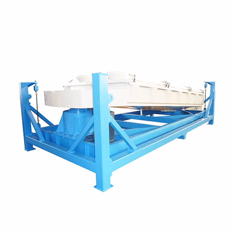 China Supplier 1.1-5.5 Kw Poultry Feed Granules Rotary Screener Machine