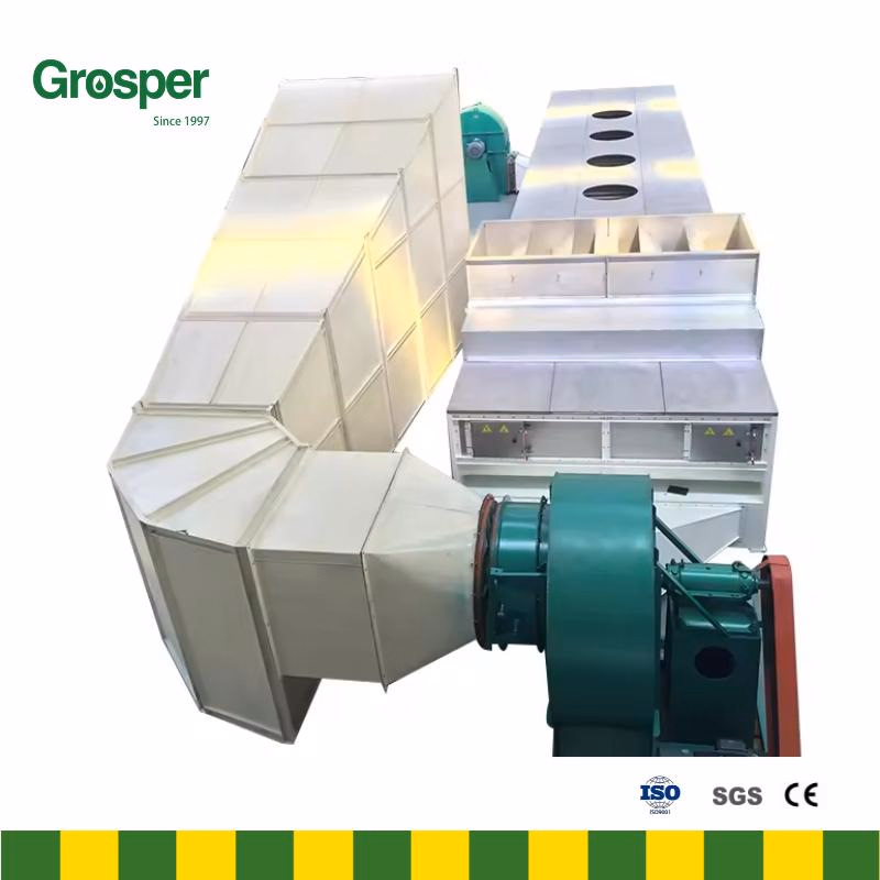 Grosper Wgl240 Drying and Cooling Device Used in Corn Flaked Production Line Moisture Content of The Finished Product Is Controlled at 13-14%