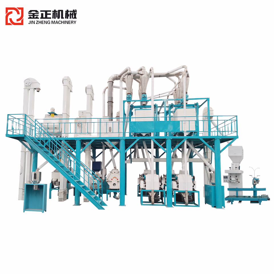 Factory Tons Per Day Tpd Maize Corn Meal Semolina Grits Flour Grinder Gringding Making Peeling Mill Milling Machine Price Kenya Zimbabwe