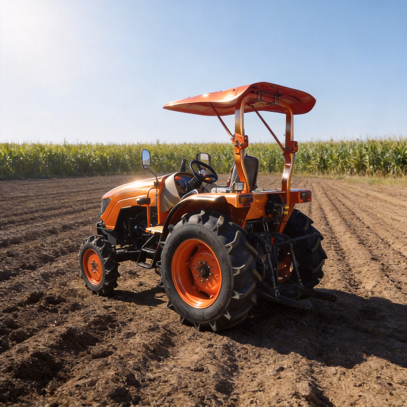 Hand Operated 4WD Farm Tractor for Efficient Sowing, Fertilizing and Weeding Tasks