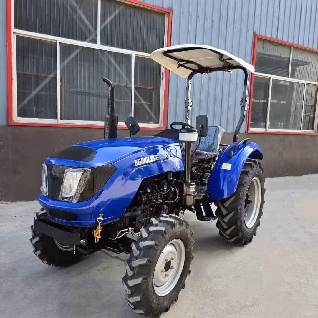 Laidong EPA Te Like Kubota John 25HP 35HP 40HP 50HP Agriculture Farm Mini 4X4 4WD Wheel Garden Lawn Air-Conditioned Tractor with Sunshade Luxury Heated Cab
