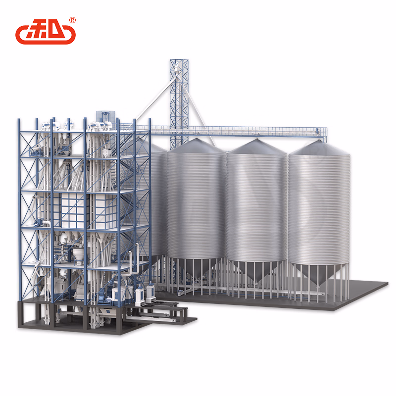 10-30 Ton Per Hour Animal Feed Mill Complete Feed Production Line