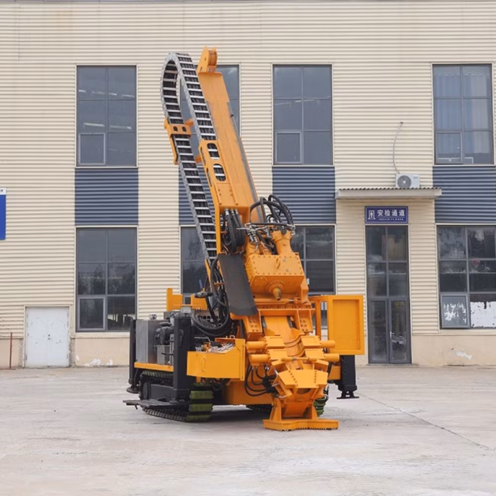 Rubber Crawler Water Well Rig with Anti-Skid