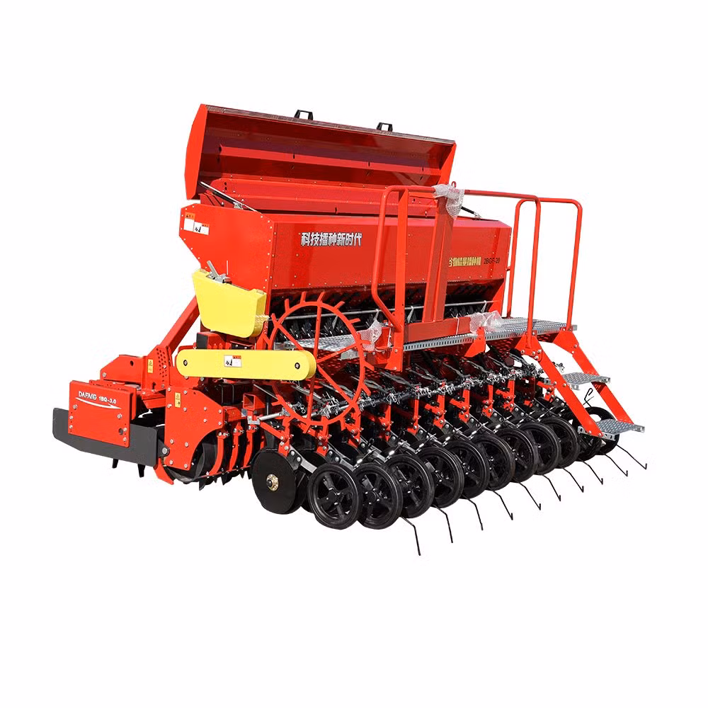 New Design Grain Seeder Planter Machine on Sale 20 Rows Wheat Seeder Machine