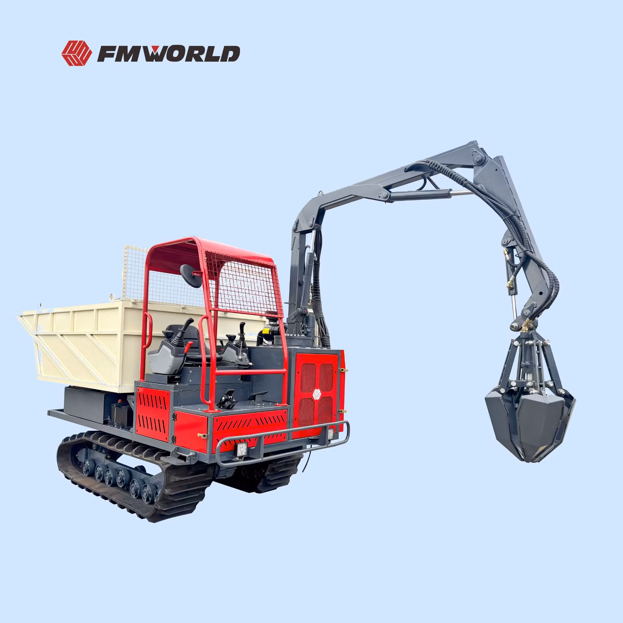 Fmworld Advanced Palm Fruit Harvester Efficient Palm Picking Machine
