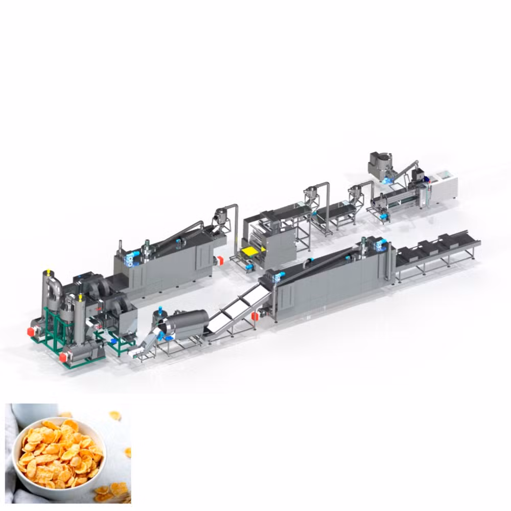 Best Price Small Capacity Corn Flakes Making Production Machine