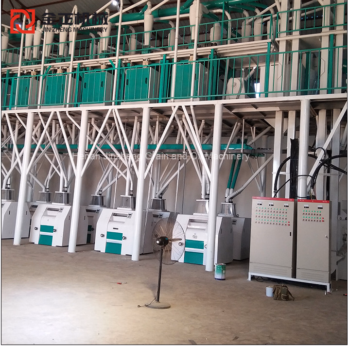 Fully Automatic Corn Maize Mill Machine/Corn Flour Production Line/Flour Milling Equipment Machine