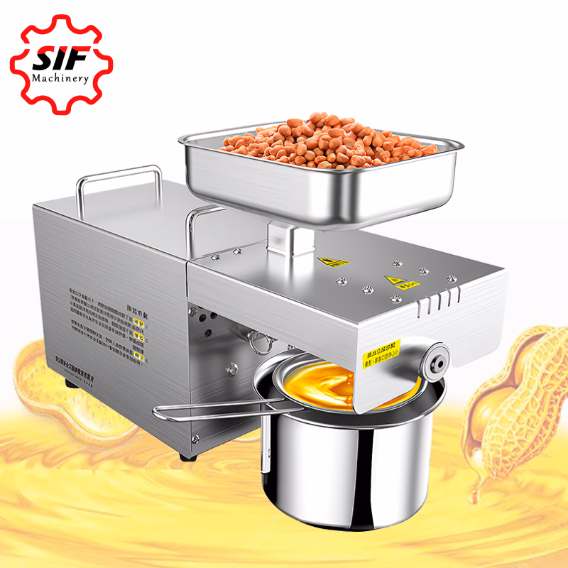 The Highly Acclaimed Small Domestic Oil Press Machine Soybean Oil Machine Price Crude Oil Refineries