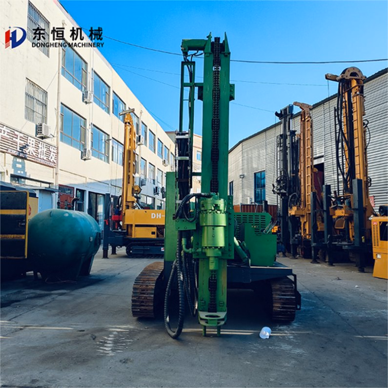 at a Discount Photovoltaic Pile Driver Crawler Type Drilling Machine for Soft Soil Treatment and Reinforcement