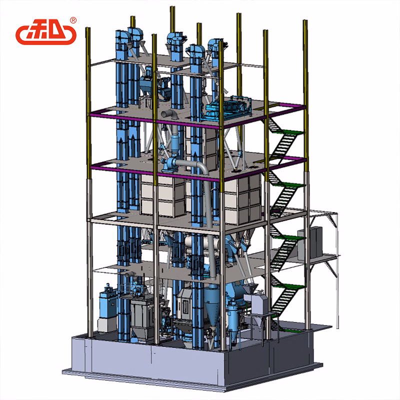 Layer Hen Feed Plant 8 Tph High Efficiency Poultry Nutrition Facility