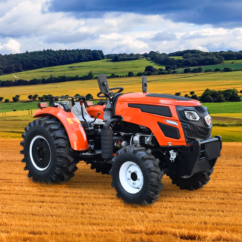 Multi Functional 50HP 60HP 70HP 120HP 150HP 180HP with Agricultural Cab Wheeled Tractor
