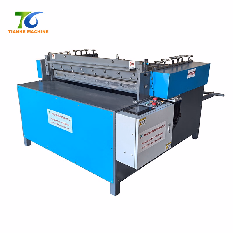 Stainless Steel Extruder Filter Mesh Slitting and Cutting Machine Mesh Cut Machine
