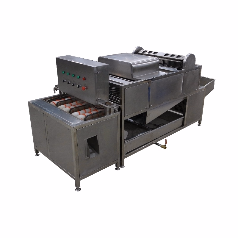 China Hard Boiled Egg Peeling Machine for Chicken Egg Farms