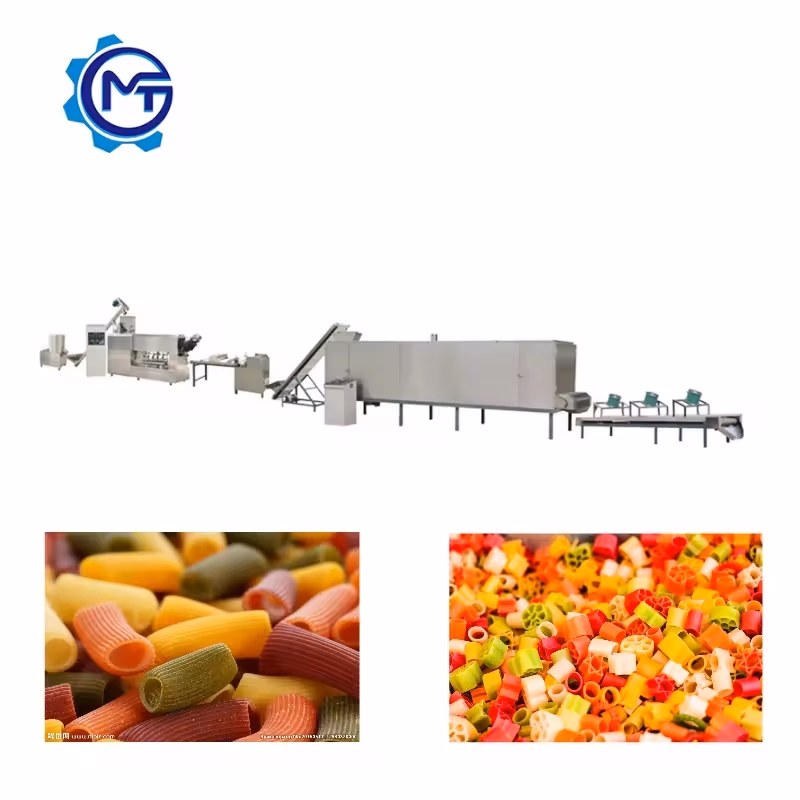 Automatic Macaroni Process Machines Macaroni and Spaghetti Production Line Machine Macaroni Extruder for Sale