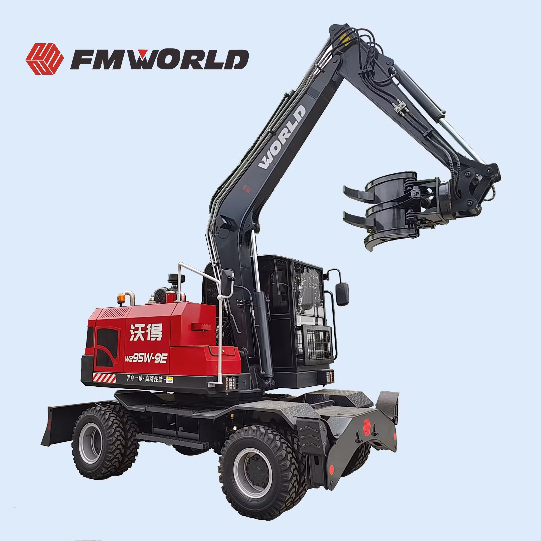 Heavy-Duty Fmworld Wheel Excavators Engineered for Large-Scale Excavation
