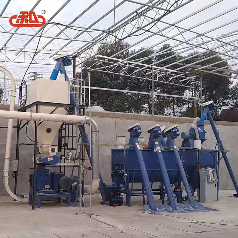 Broiler Feed Production Line for Fast Growing Chicken Feed with Complete Machinery Set