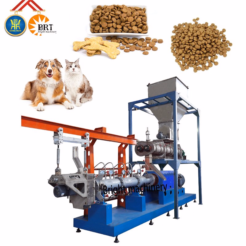 Pet Dog Cat Food Pellet Production Equipment Line Machinery Pet Food Production Line Price