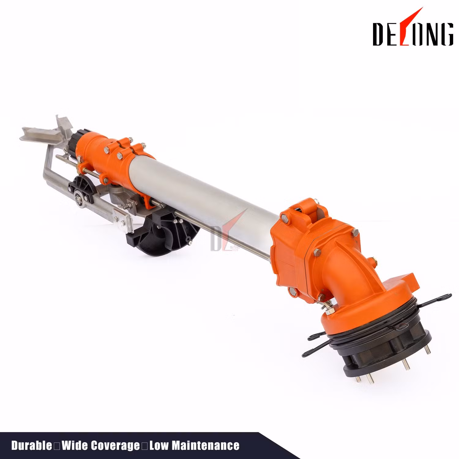 Auto Rotation Impact Sprinkler Far Range Farm Irrigation Water Cannon Equipment