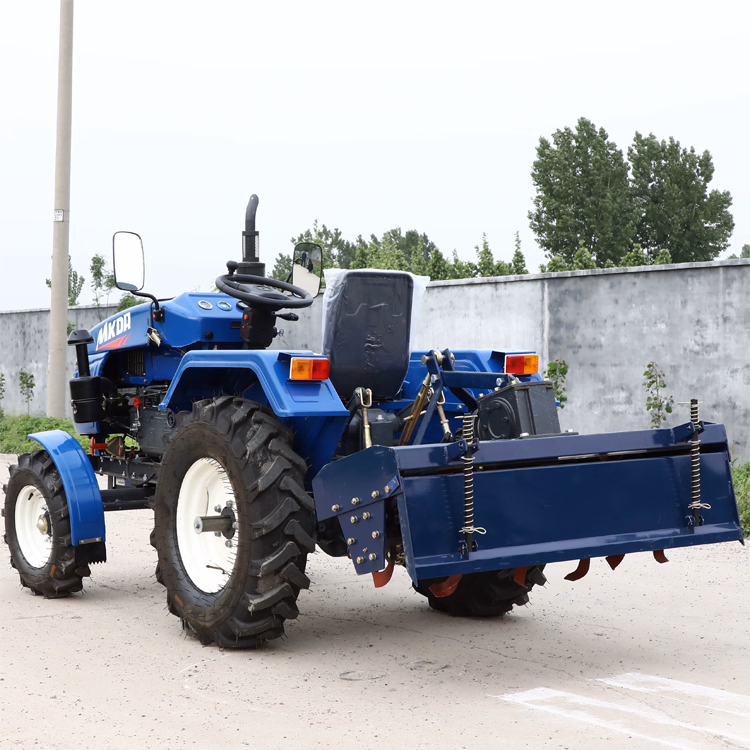 Four Wheel Single Cylinder 12HP 15HP 18HP 20HP Mini Farm Agricultural Tractor Use for Land with Implement