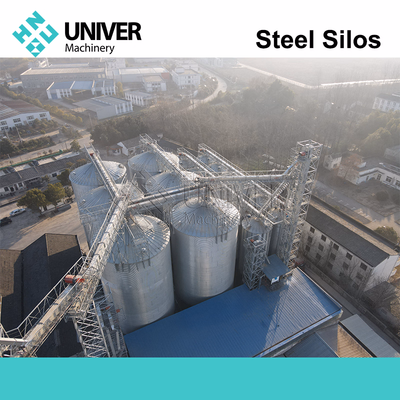 Agricultural Machinery Galvanized Metal Silo for Maize Storage Silo
