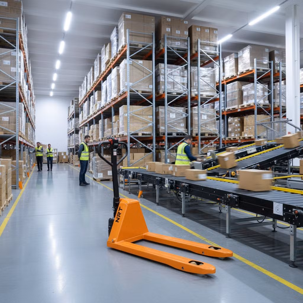 New Lithium Battery 1500kg 2000kg Strong Power Electric Pallet Truck