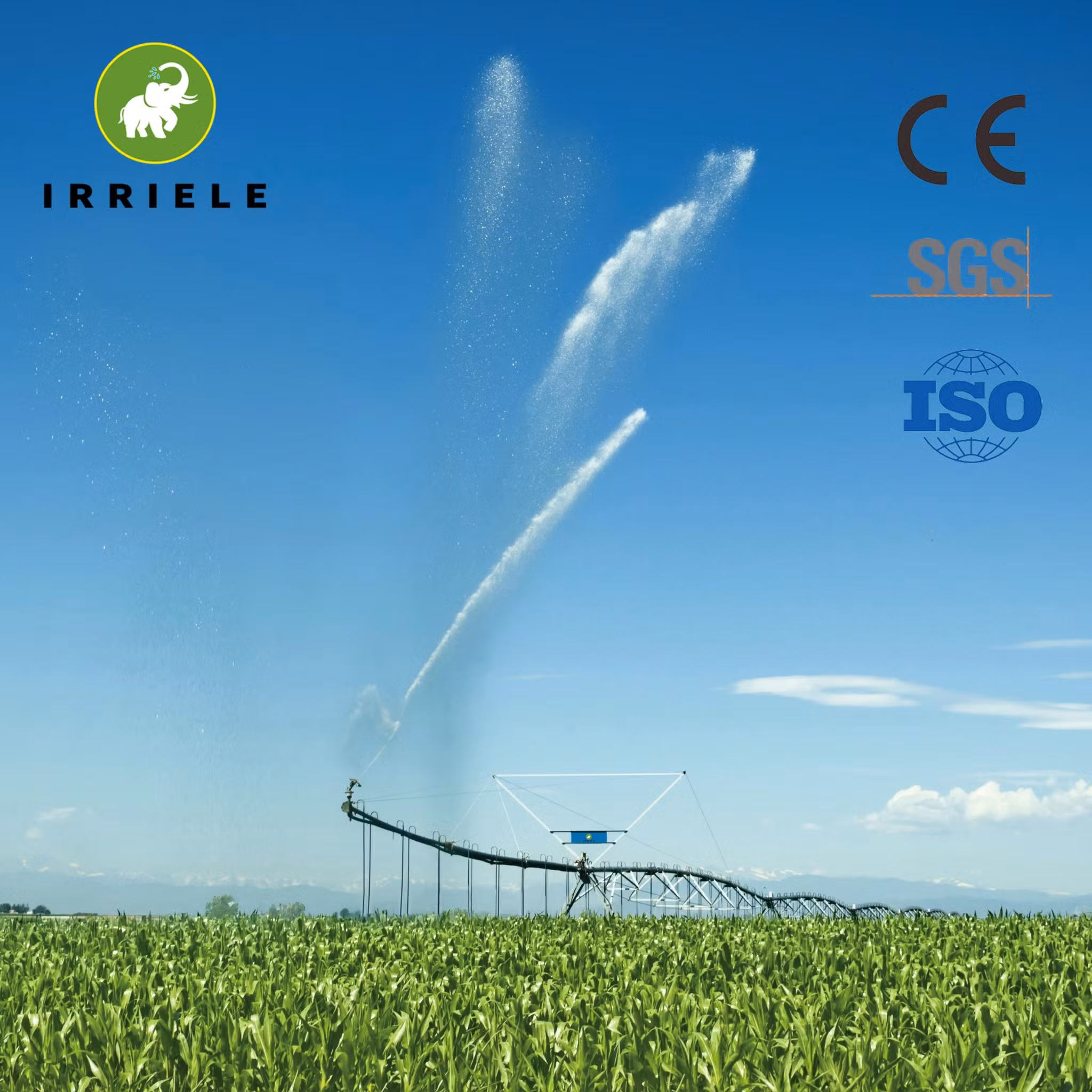 Heavy Duty Rotary Sprinkler Farm Big Gun Sprinkler Irrigation Center Pivot Irrigation System
