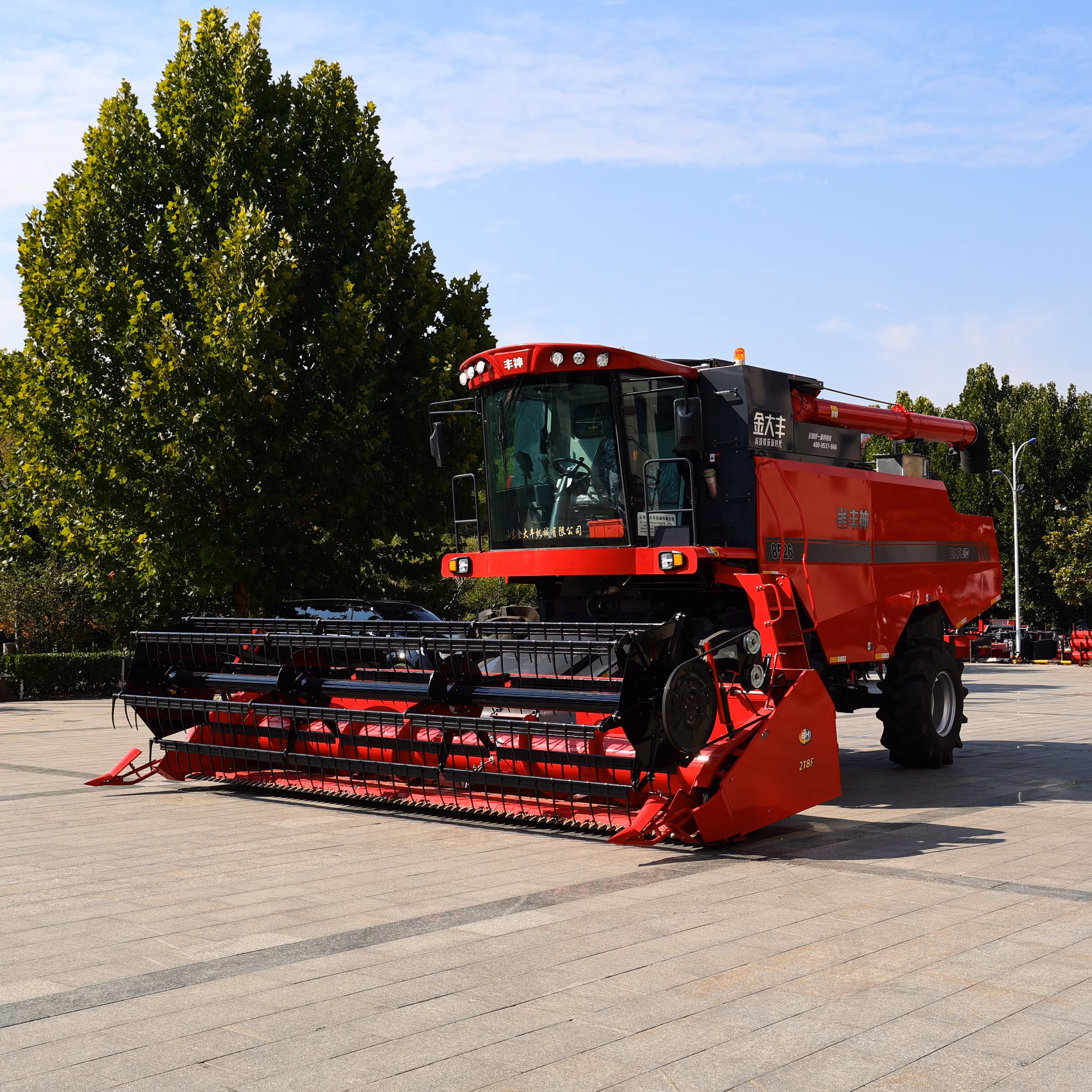 Advanced 4WD Combine Harvester for Modern Agricultural Equipment Needs