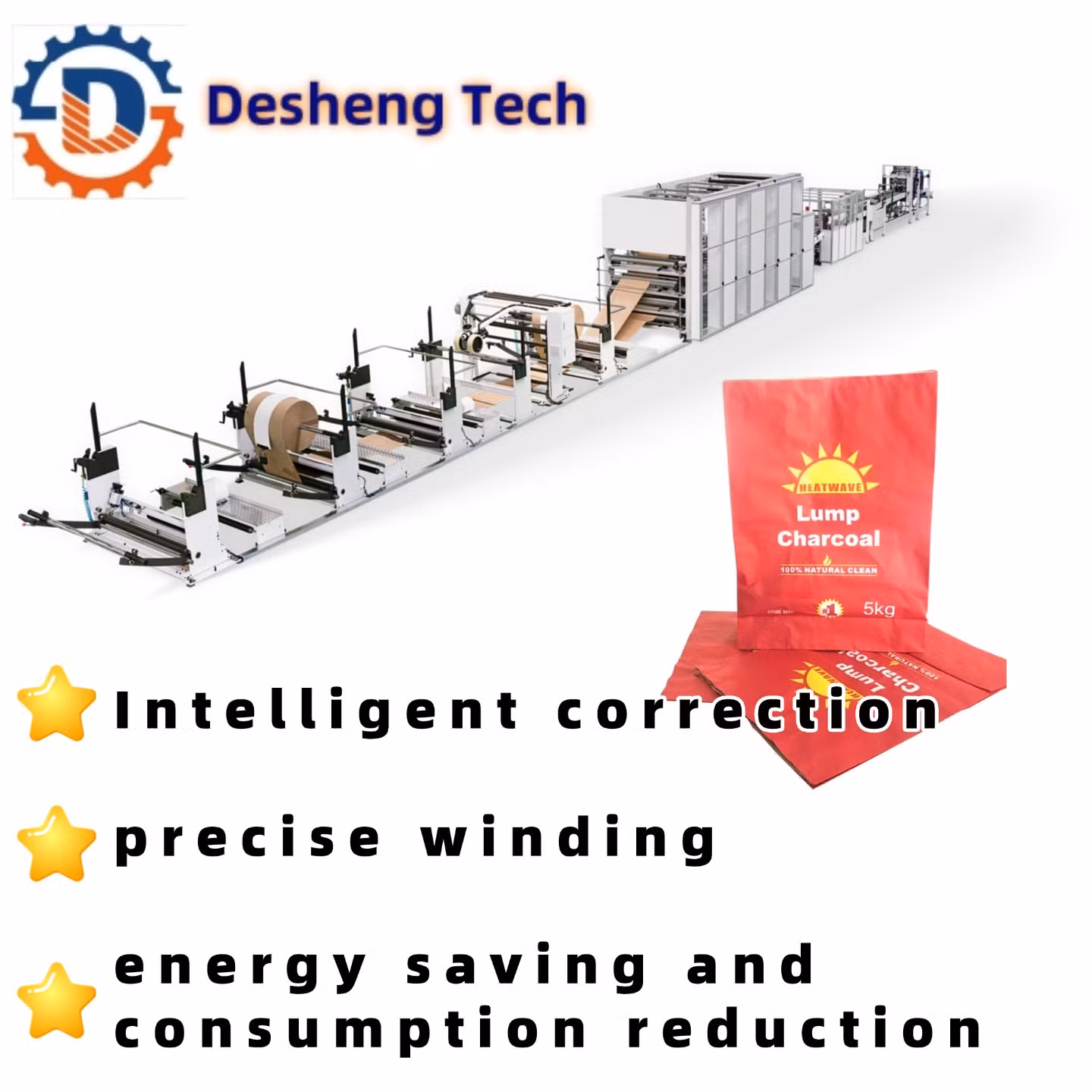Enhanced Reinforced Bottom Gluing Machine Gluing Machine for Chemical and Food Bags