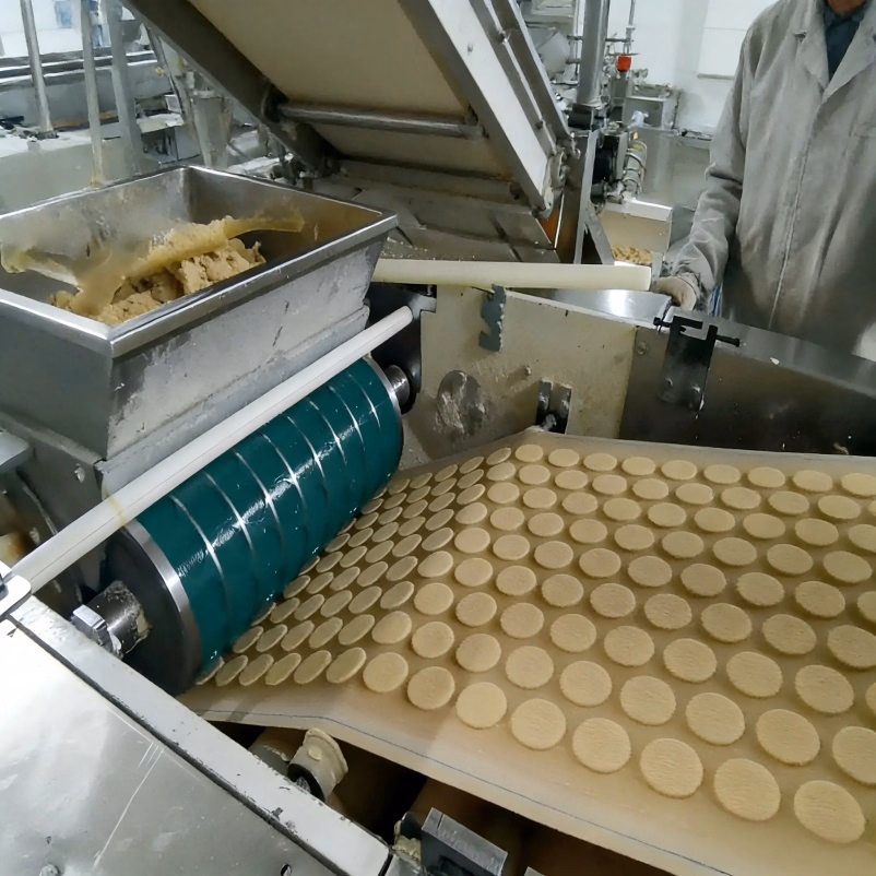 Stable Quality Quick Demoulding Anti-Sedimentation Cookie Production Line for Health Food Industry