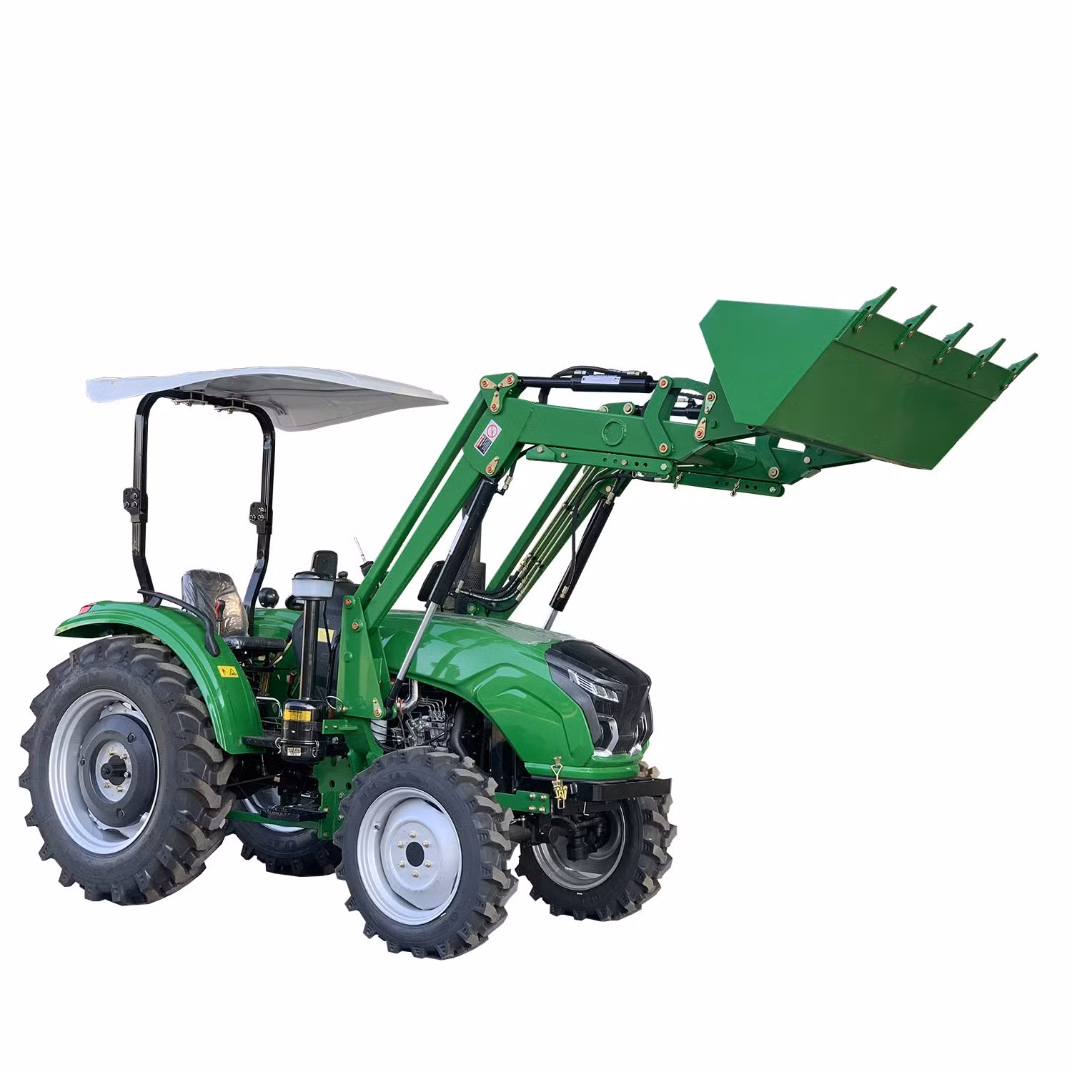 Agricultural Machinery Compact Tractor 50HP 60HP 70HP with Front Loading for Sale