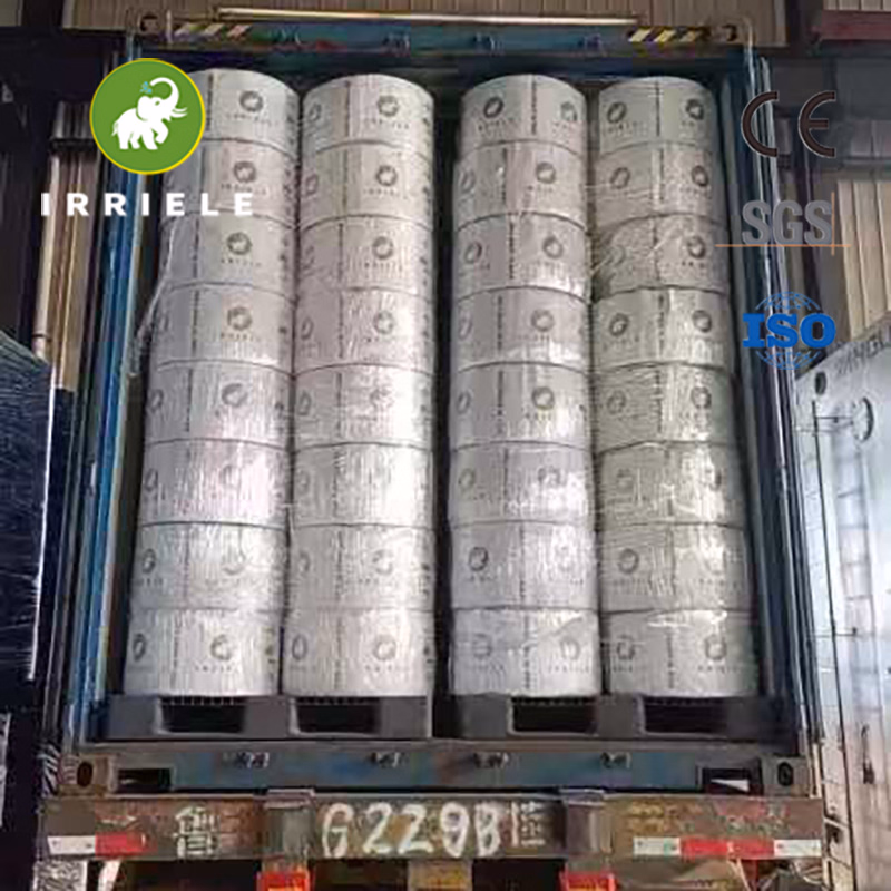 PE Drip Irrigation Tape 0.15/0.2/0.3/0.4mm Thickness Plastic with Inner Flat Emitter Hose for Vegetables Watering