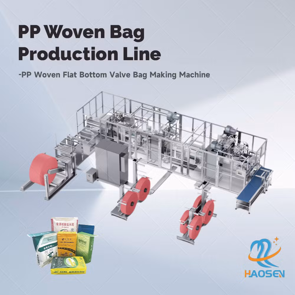 Competitive Price CE Circular Loom 4-Shuttle Construction Valve Bag Making Machine