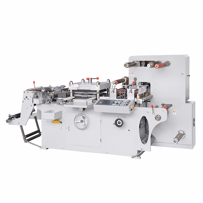 High Precision Adhesive Label Die Cutting Machine with Servo Motor Control