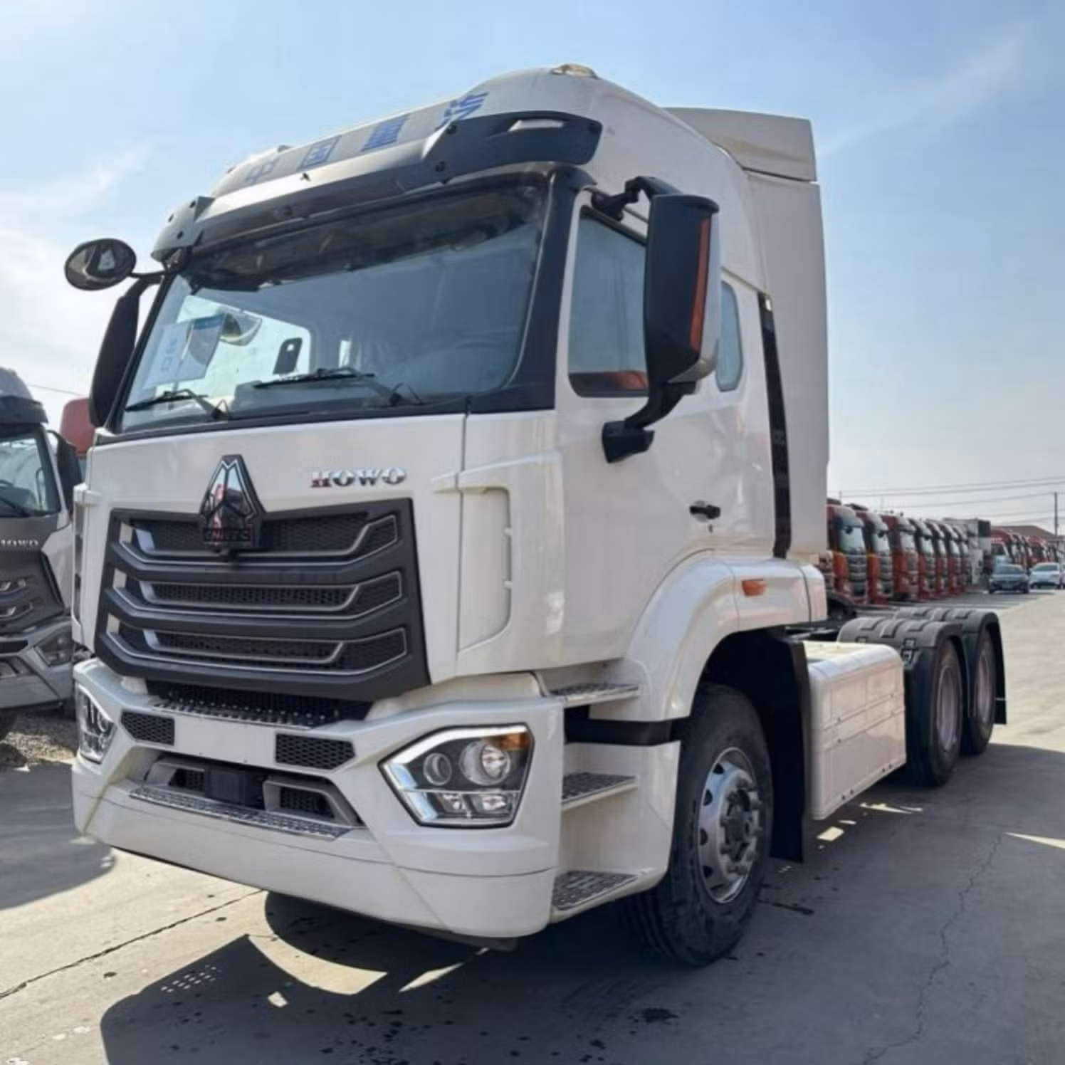 High Traction Tire Traction Truck for Muddy Construction Site Cargo Transportation