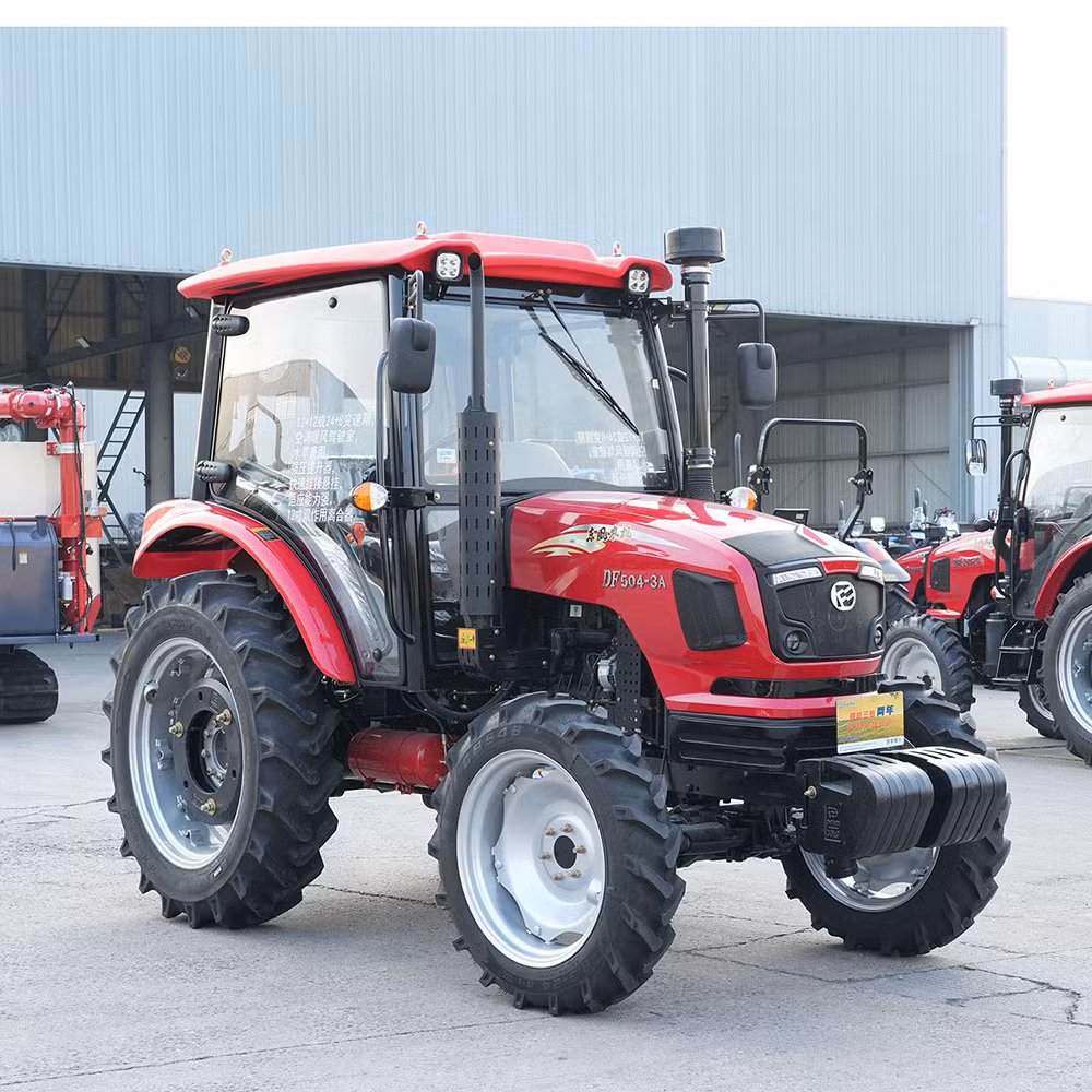 [Hot Item] Factory Provided Farm Machinery Compact Wheel Drive High Quality Wheeled Garden Farm Tractor