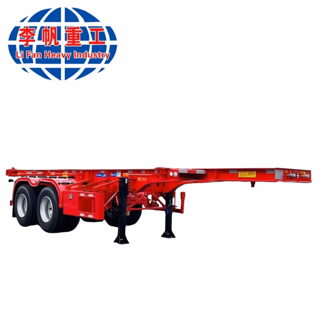 Durable Container Transport Semi-Trailer Designed for Harsh Road Conditions