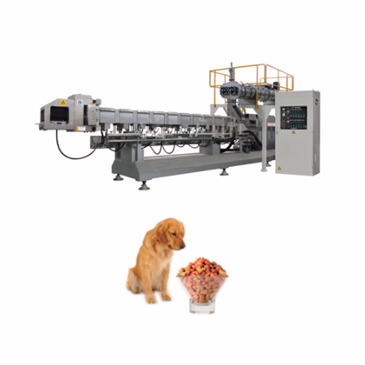 Dry Pet Food Fish Meal Machine Production Line Extrud with Free Parts